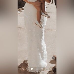 Elegant White Women's Dress